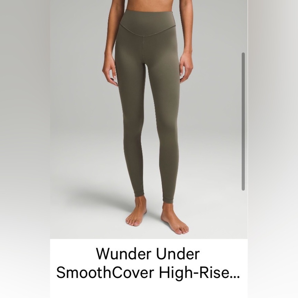 Wunder Under Olive Green Leggings